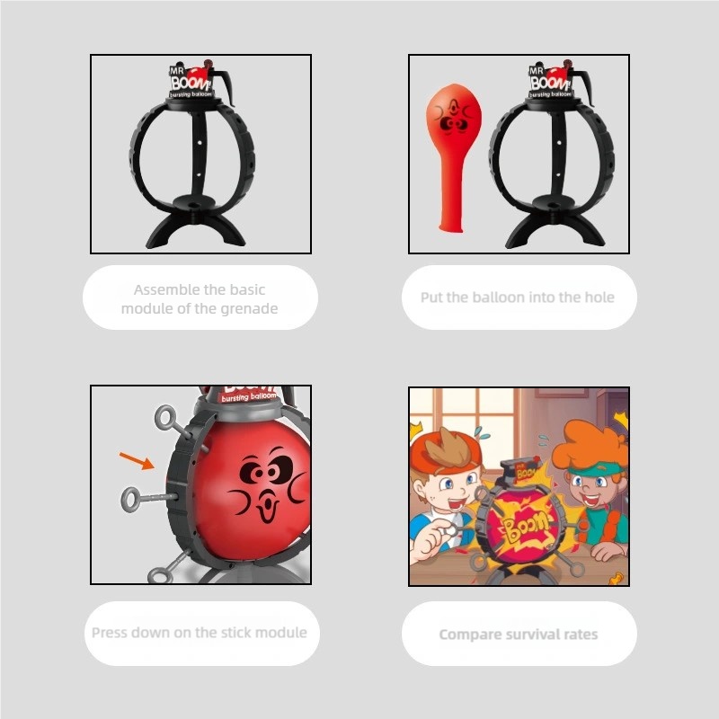 Interactive Boom Boom Balloons - Board Game Guess Who avaliação e preço