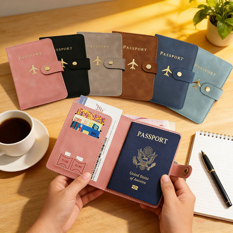 Leather Passport Holder Covers - Board Game Book avaliação e preço