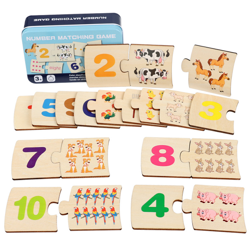 Children Iron Box Number Enlig - Board Game For Kids avaliação e preço