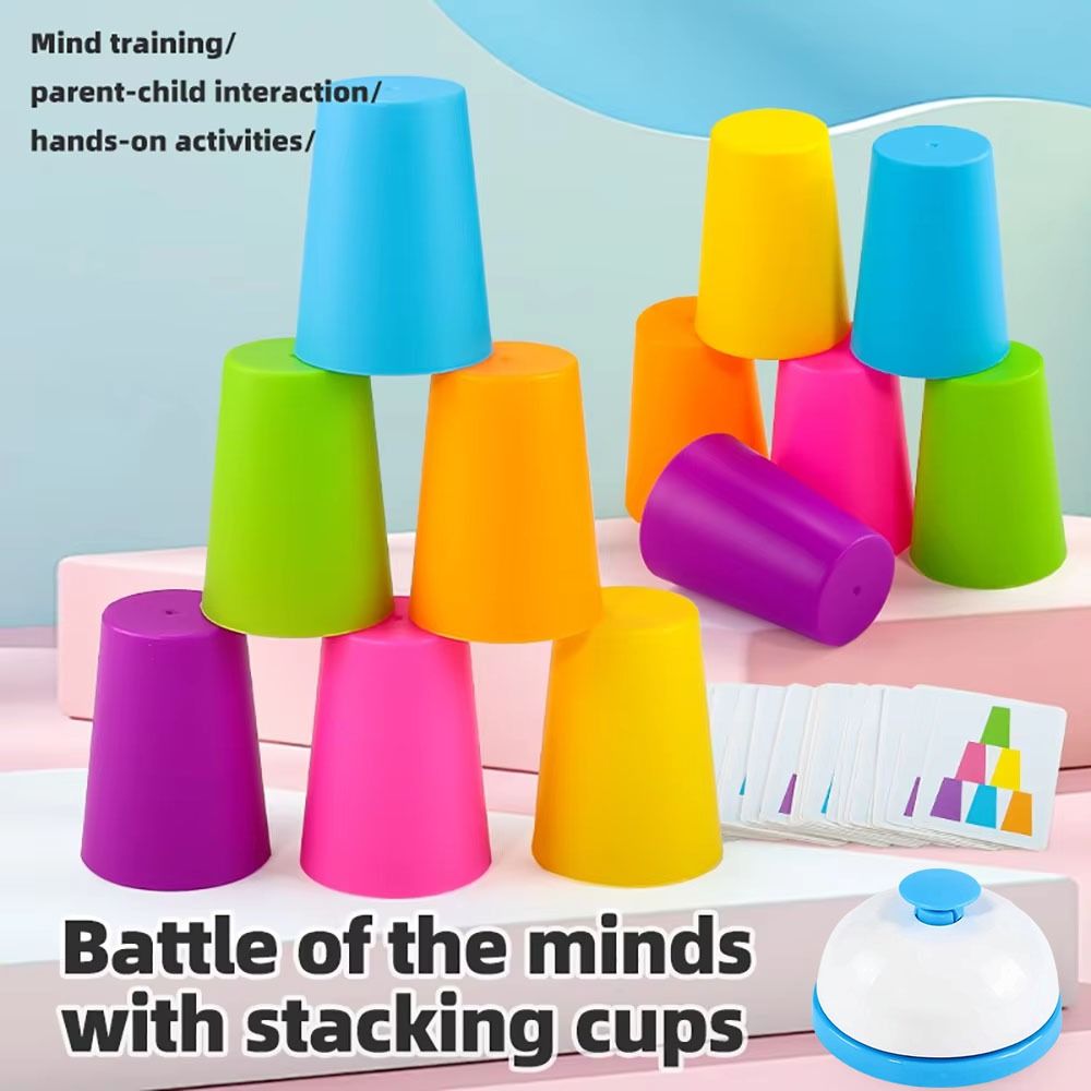 Color Learning Stacking Cup Ga - Board Game Quick avaliação e preço