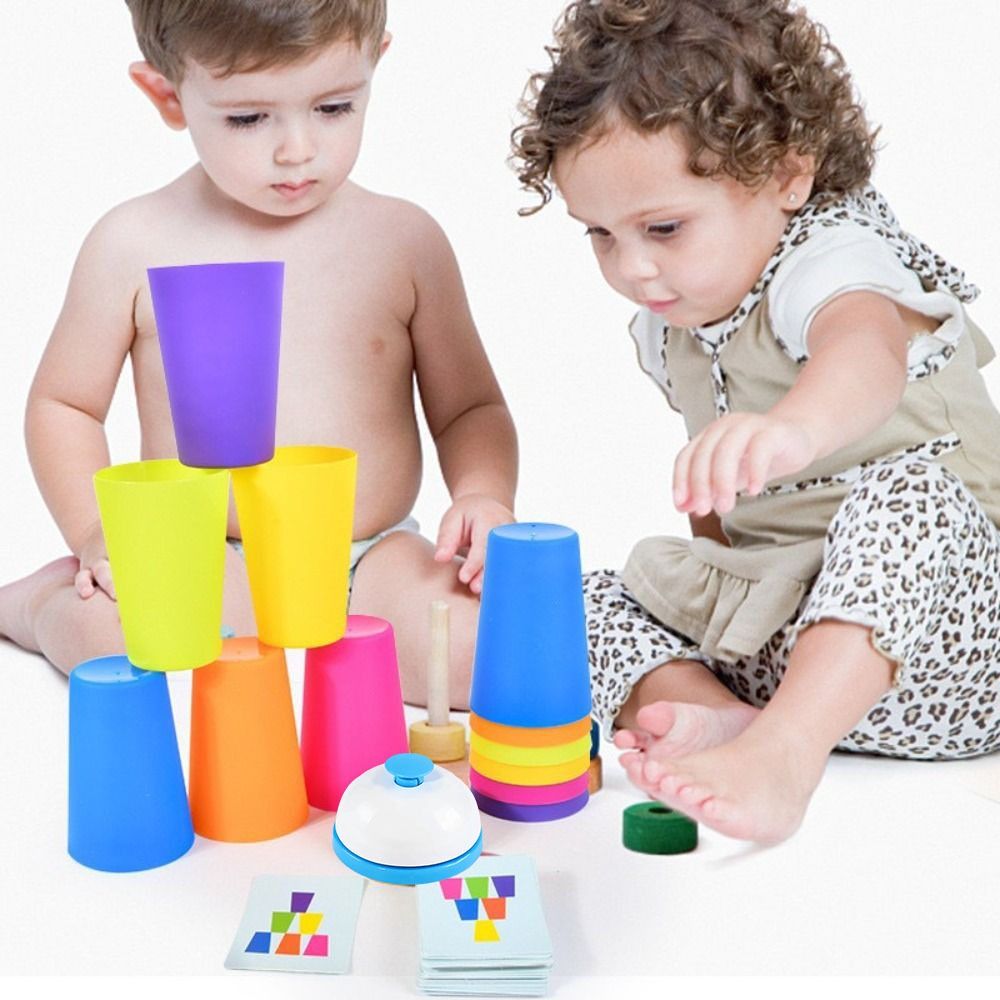 Color Learning Stacking Cup Ga - Board Game Quick avaliação e preço