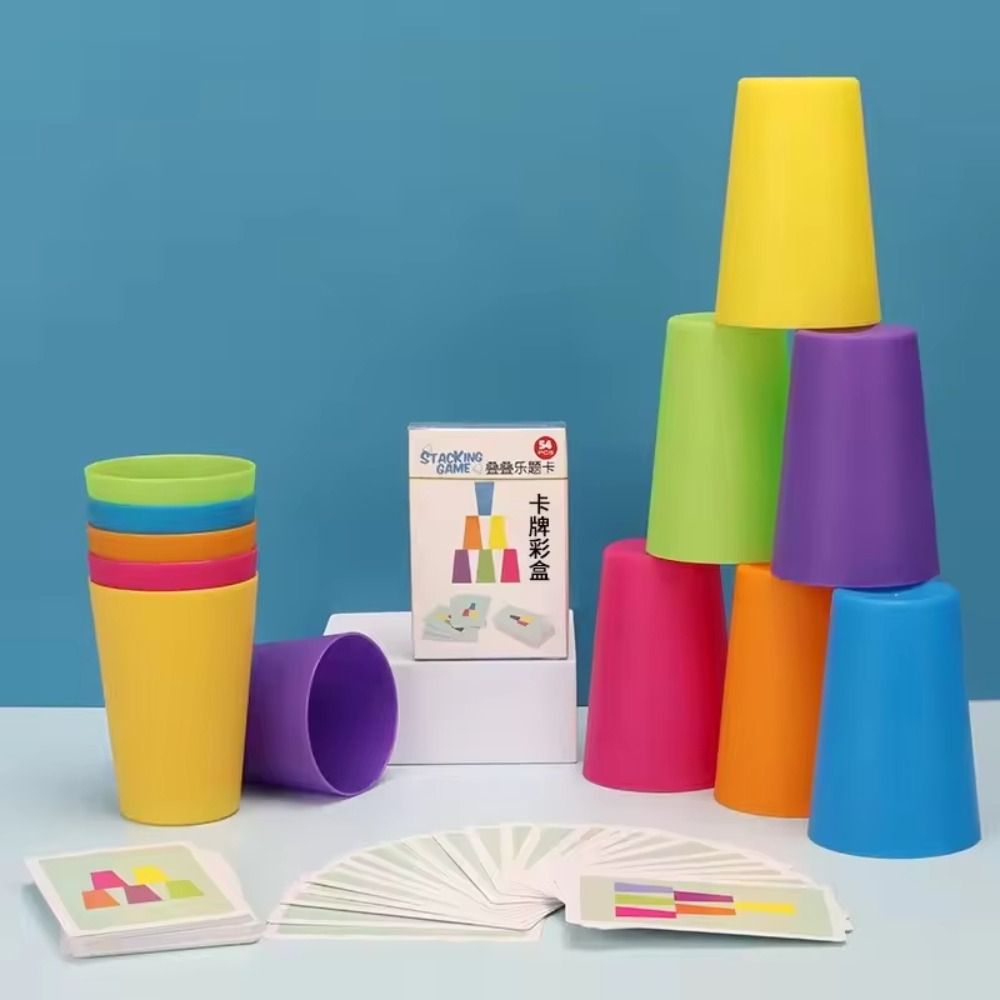 Color Learning Stacking Cup Ga - Board Game Quick avaliação e preço