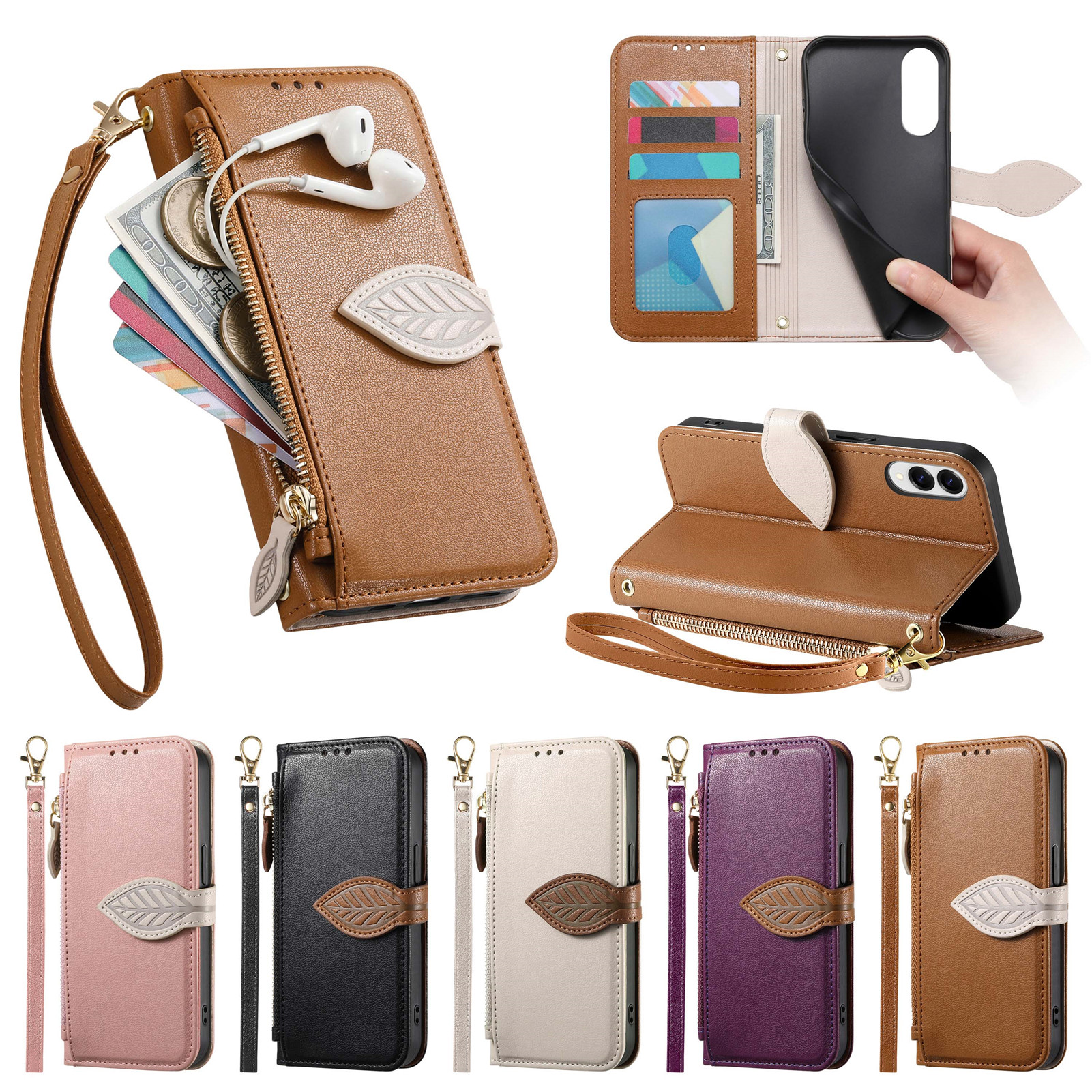 Business PU Leather Phone Case - Board Game Book avaliação e preço