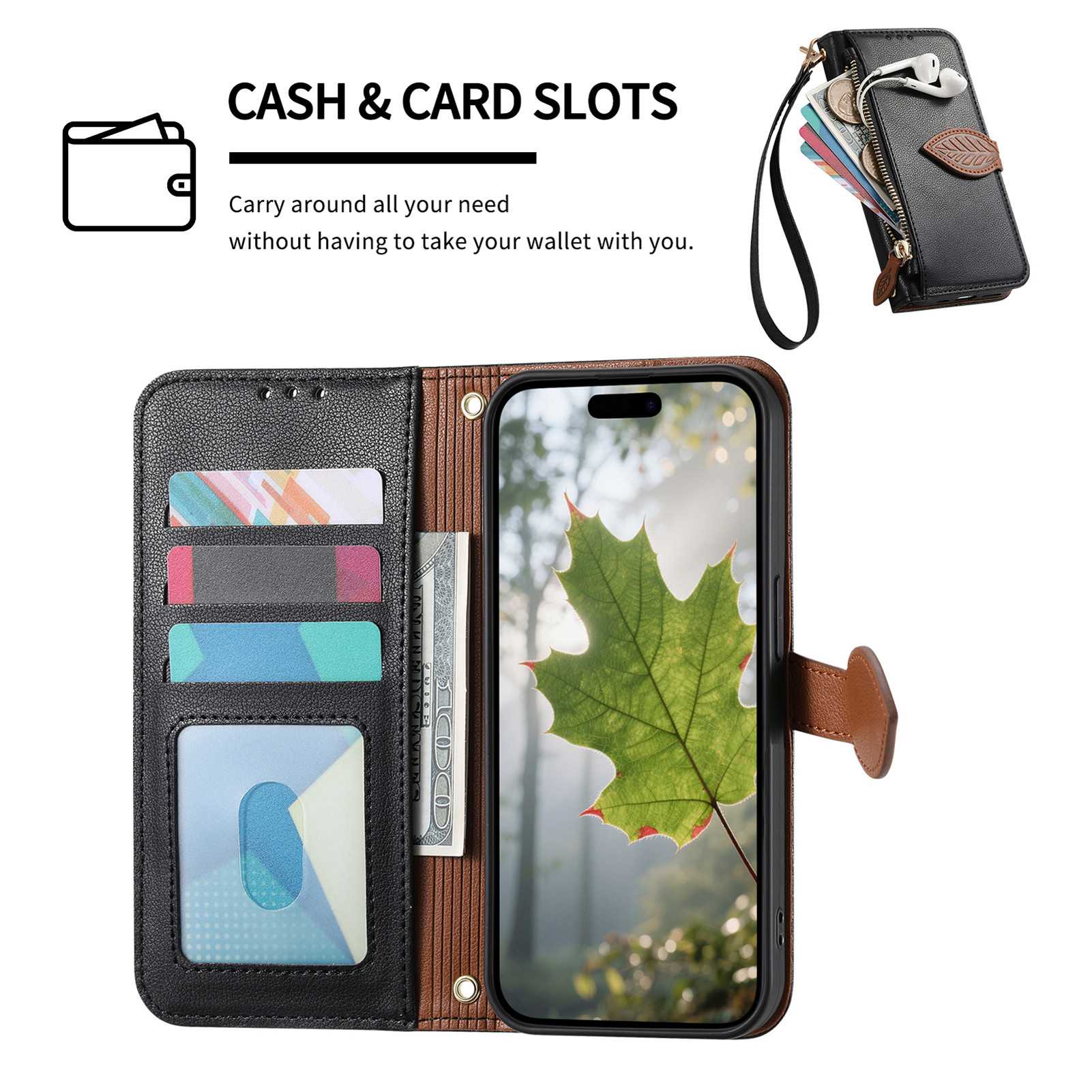 Business PU Leather Phone Case - Board Game Book avaliação e preço