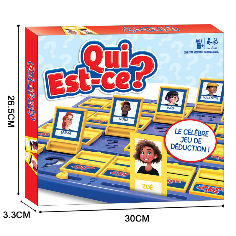 French Game Guess Who I Am Boa - Board Game Guess Who avaliação e preço