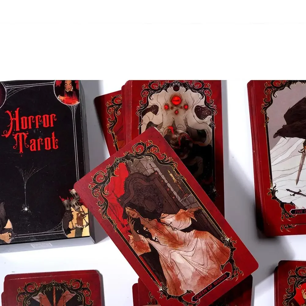 Horror Tarot cards Pocket Prin - Board Game Or Boardgame avaliação e preço