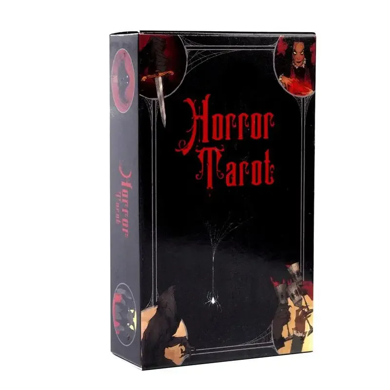 Horror Tarot cards Pocket Prin - Board Game Or Boardgame avaliação e preço