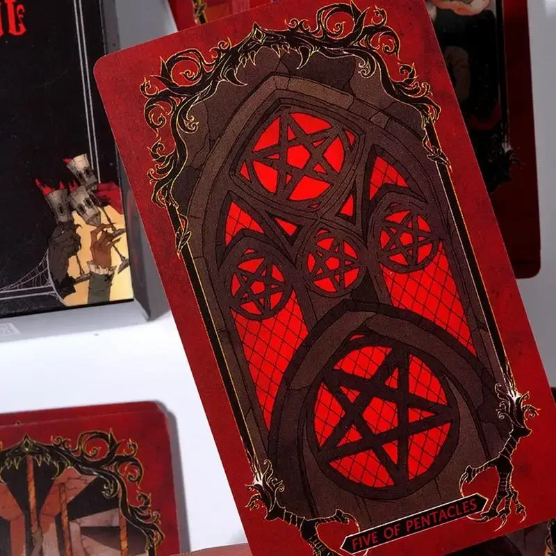 Horror Tarot cards Pocket Prin - Board Game Or Boardgame avaliação e preço
