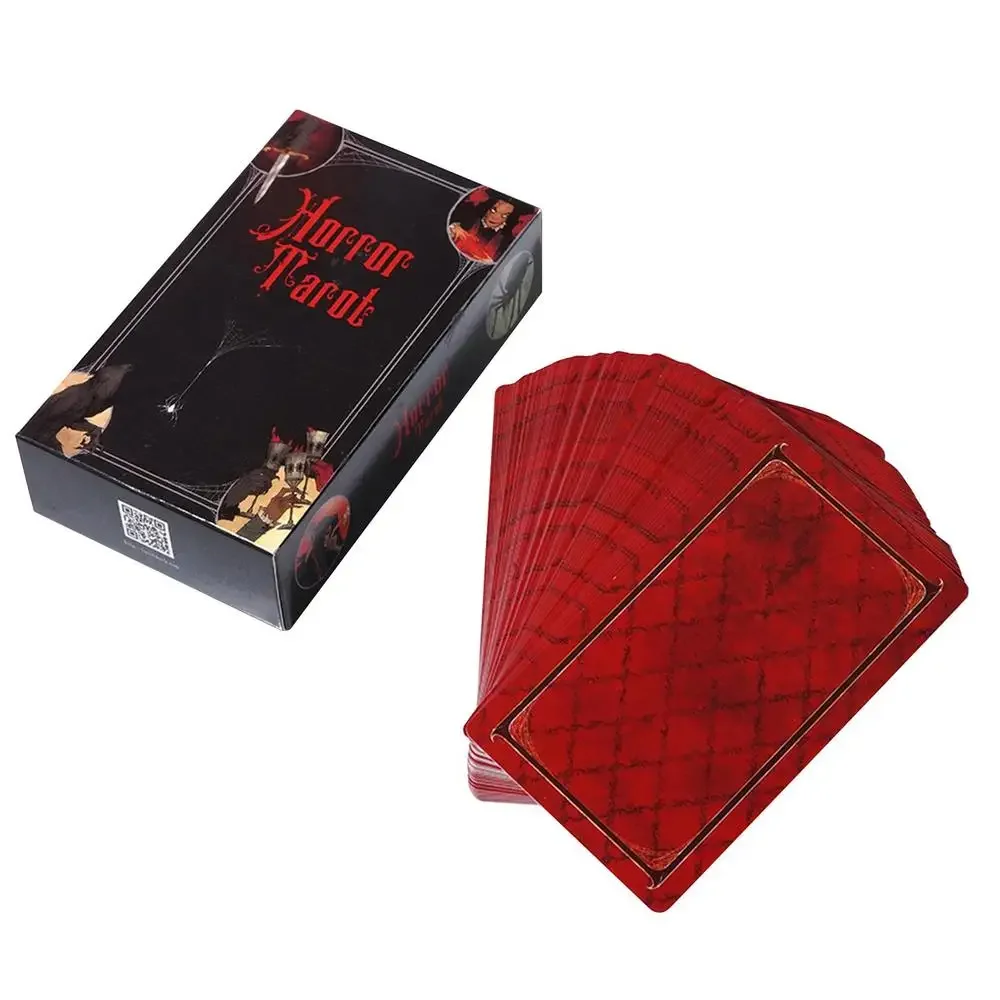 Horror Tarot cards Pocket Prin - Board Game Or Boardgame avaliação e preço