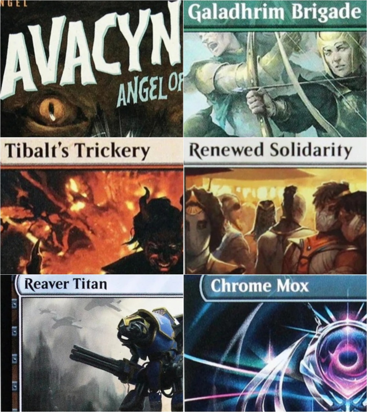 Reaver Titan/Chrome Mox/Avacyn - Board Game Quest avaliação e preço