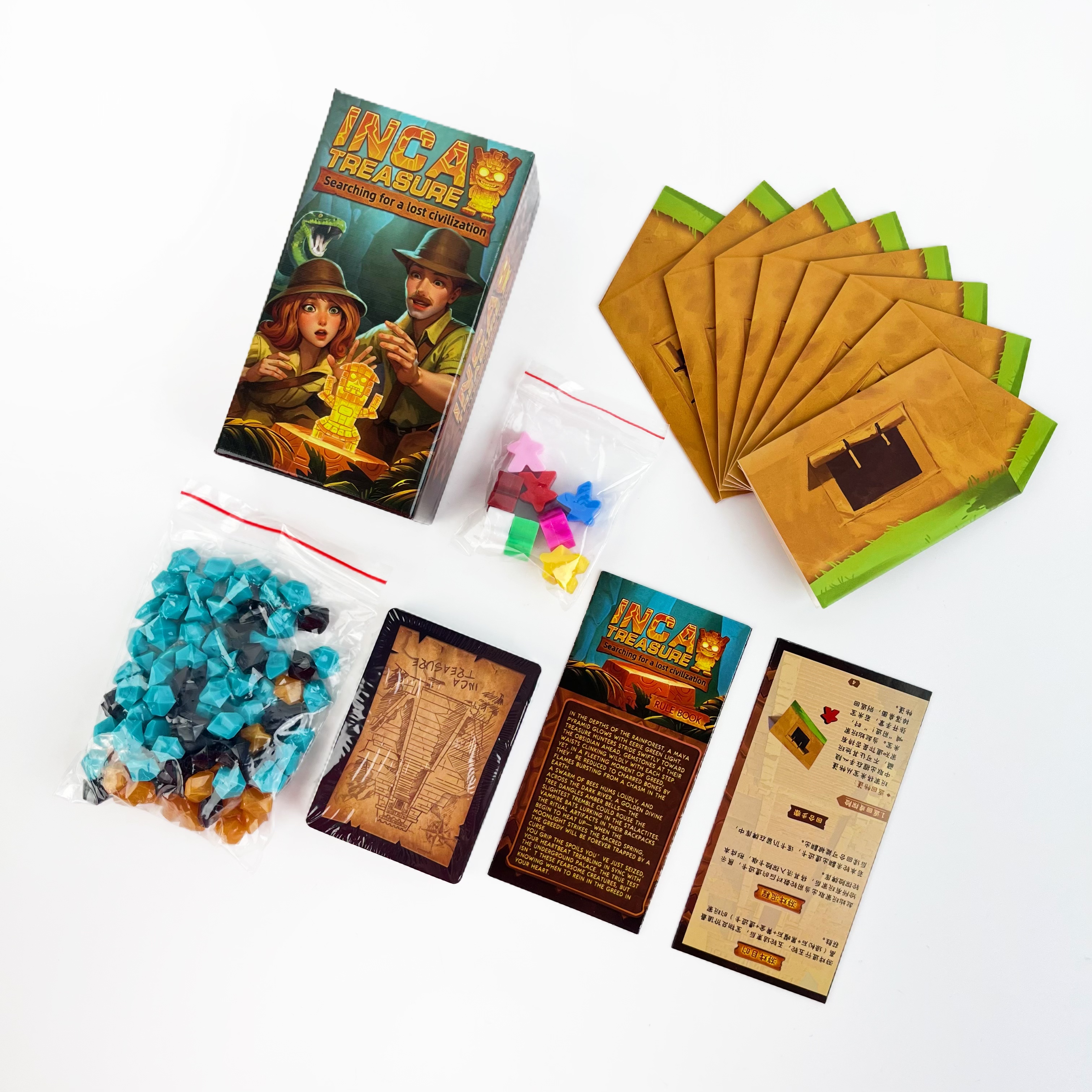 Incan Treasure Quest: Strategy - Board Game Survive The Island avaliação e preço