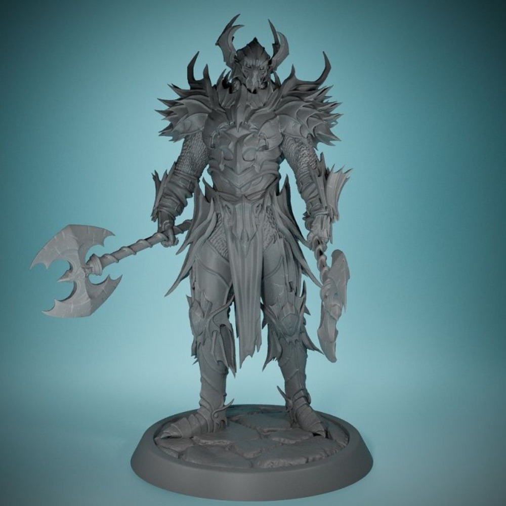 No Wings Demon Knight 3D Print - Board Game Design avaliação e preço