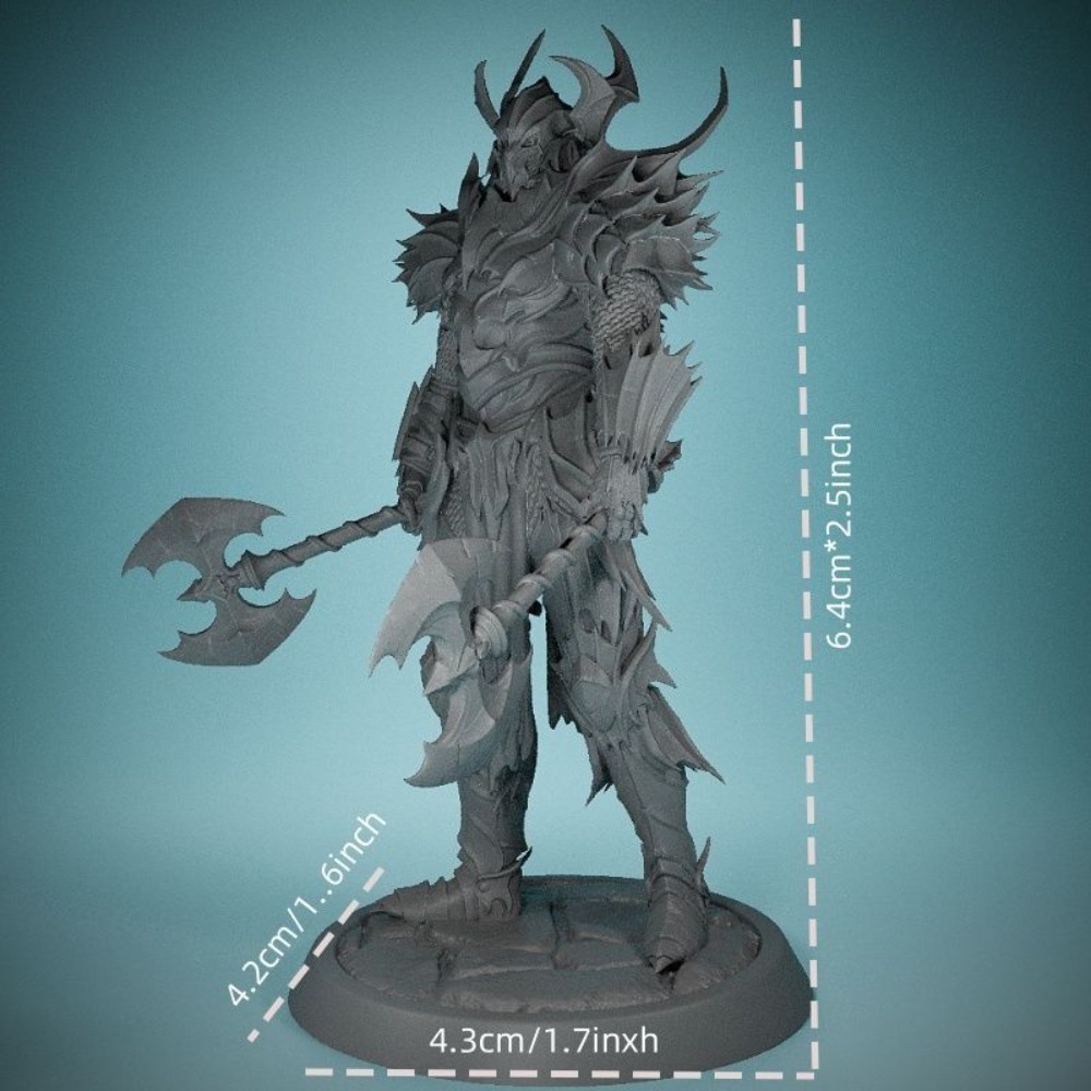 No Wings Demon Knight 3D Print - Board Game Design avaliação e preço