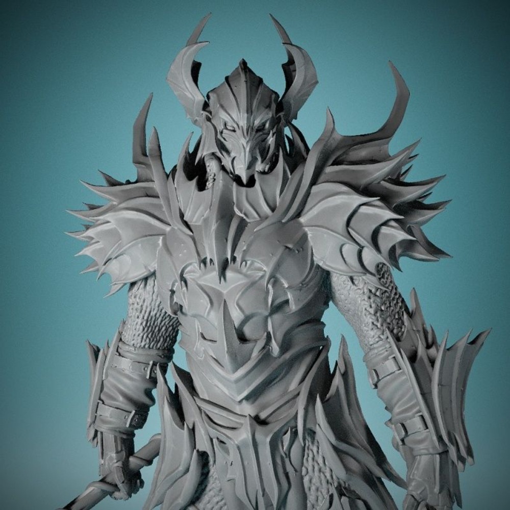 No Wings Demon Knight 3D Print - Board Game Design avaliação e preço