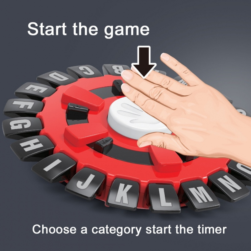 Letter Game Fast Paced Family  - Board Game Quick avaliação e preço