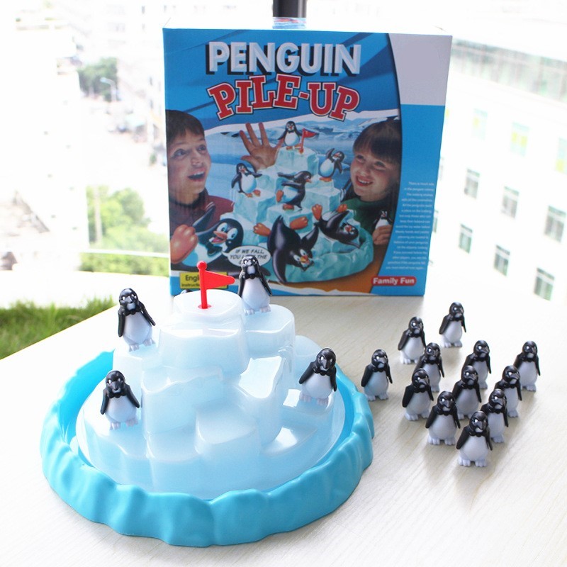 Iceberg Stacked Penguin Balanc - Board Game Quoridor avaliação e preço