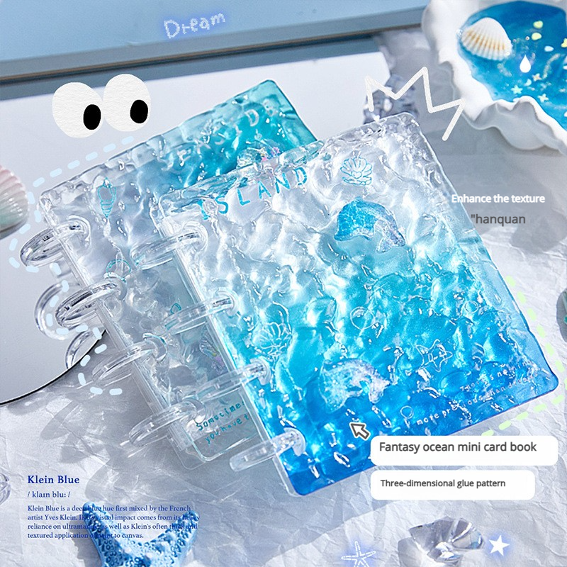 Dreamy Ocean Card Album Ins Lo - Board Game Book avaliação e preço