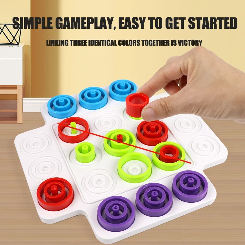 Montessori Stacking Ring Board - Board Game For Kids avaliação e preço