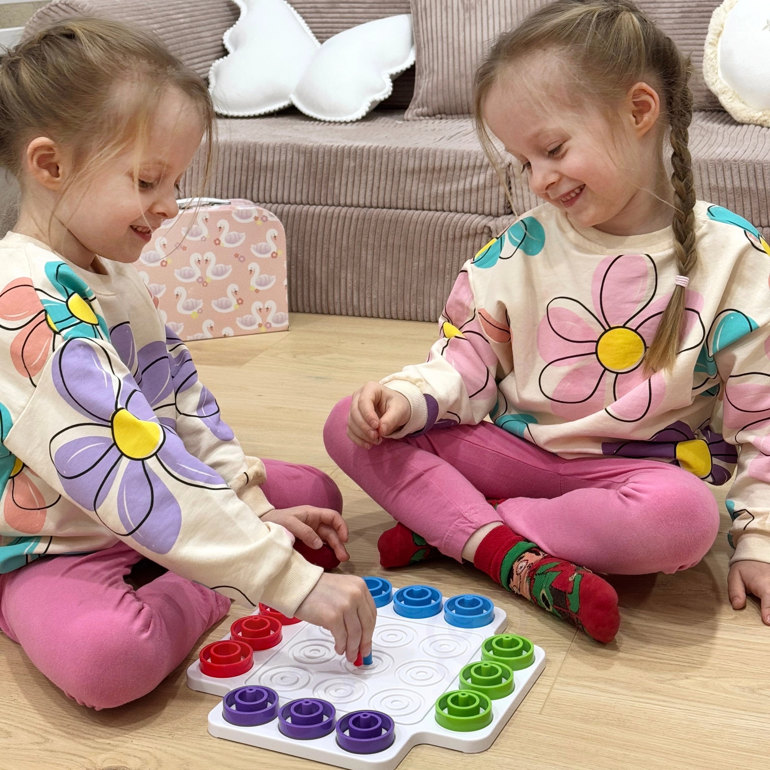 Montessori Stacking Ring Board - Board Game For Kids avaliação e preço
