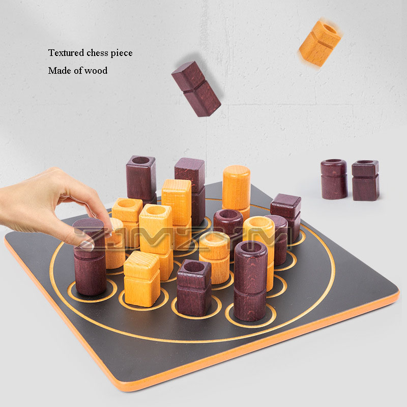 Wooden French Chess Classic Qu - Board Game Quoridor avaliação e preço