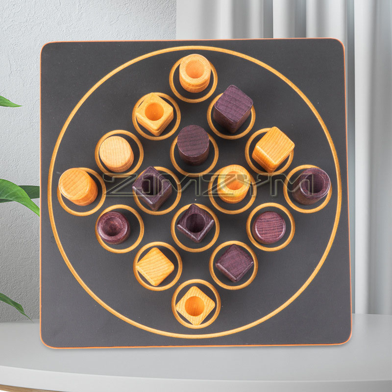 Wooden French Chess Classic Qu - Board Game Quoridor avaliação e preço