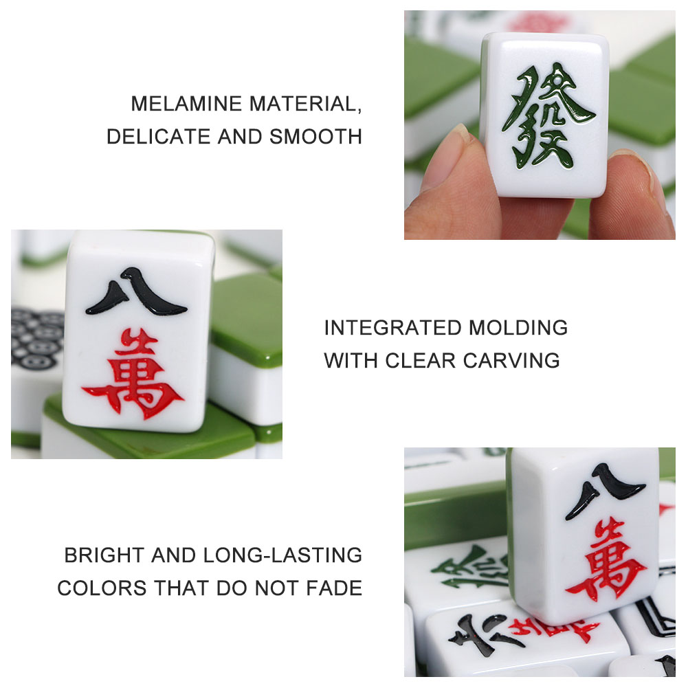 Mini Mahjong Chinese Tradition - Board Game Mahjong avaliação e preço