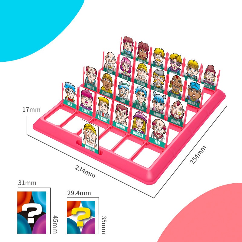 Guess Who I Am Character Guess - Board Game Guess Who avaliação e preço