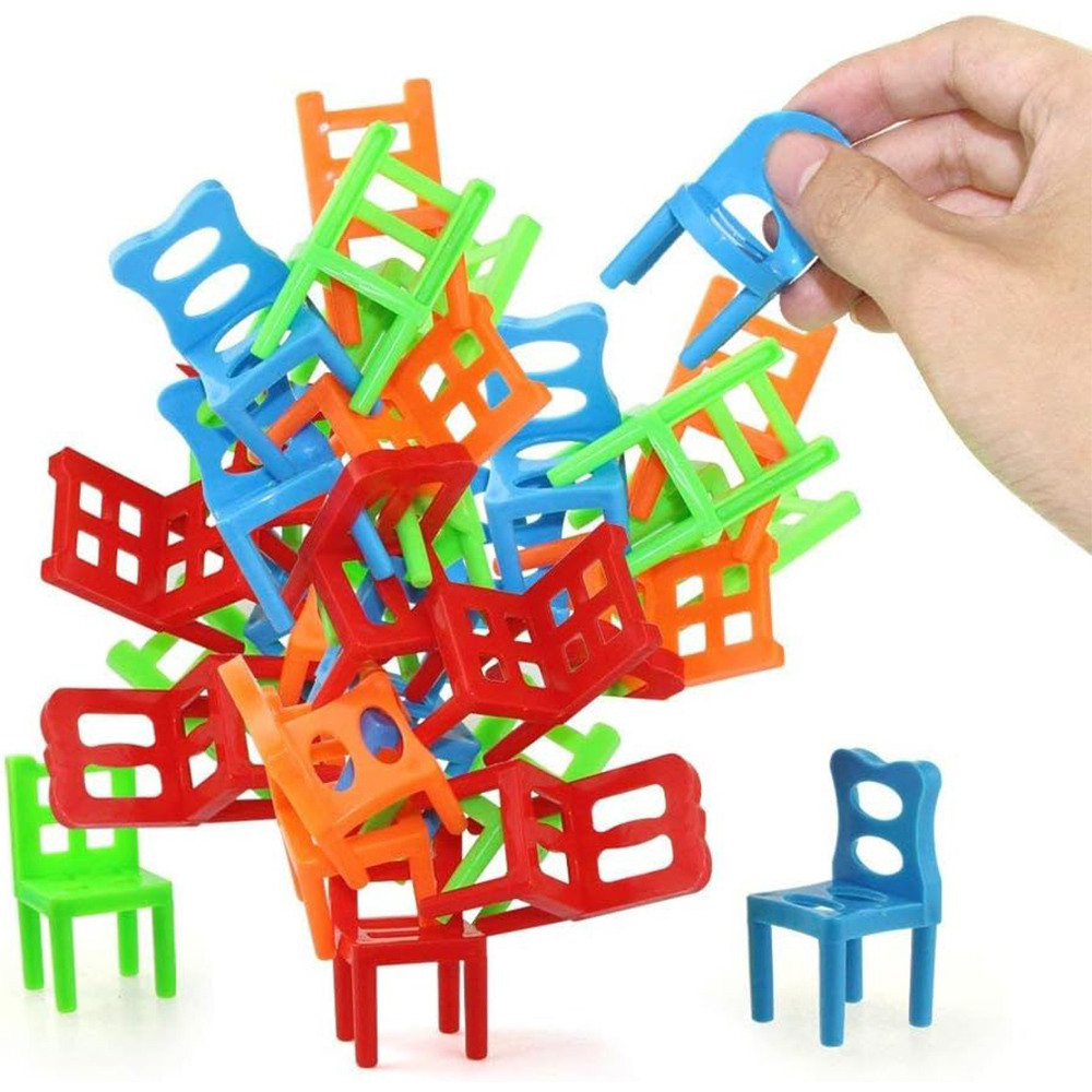 18Pcs/Set Balance Chairs Board - Board Game Saboteur avaliação e preço