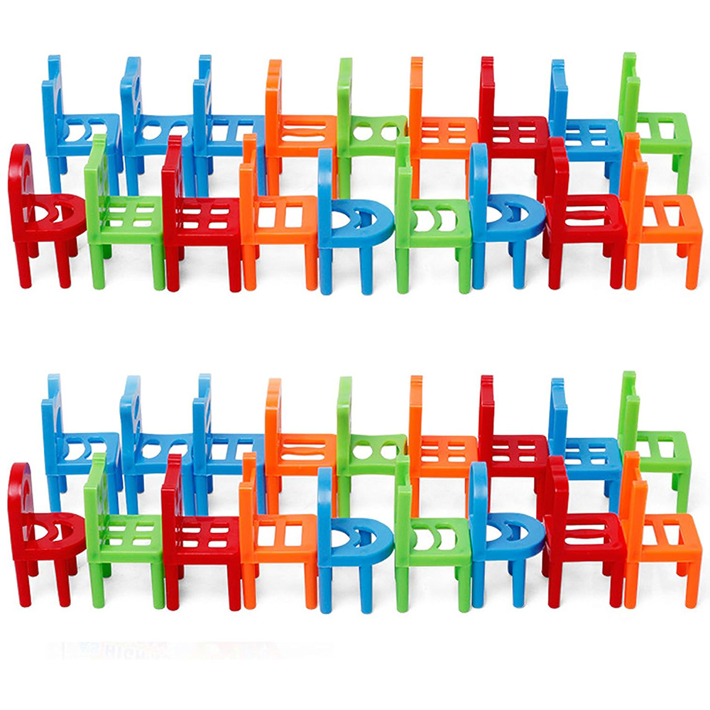 18Pcs/Set Balance Chairs Board - Board Game Saboteur avaliação e preço