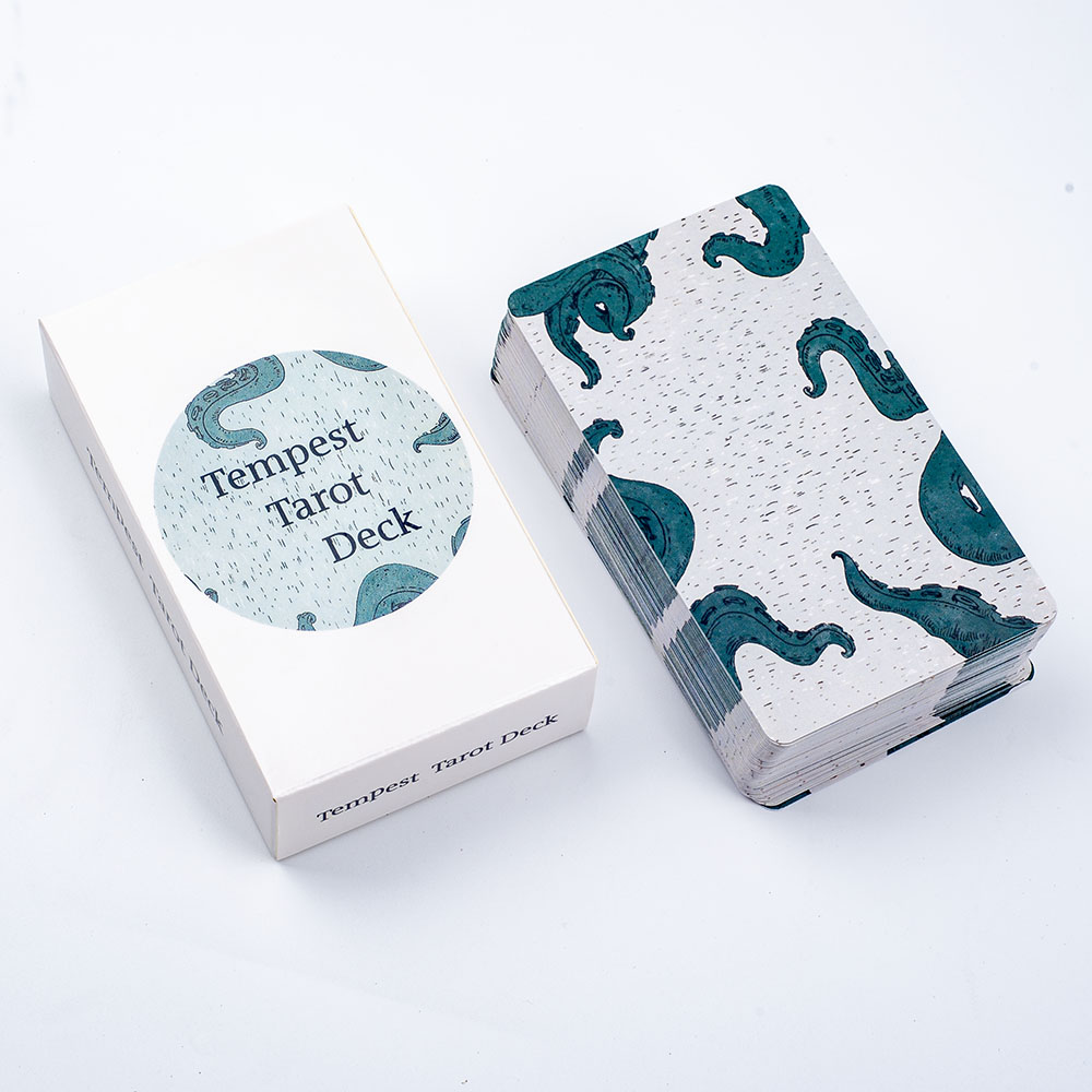 Ocean Themed Tempest Tarot  De - Board Game Design avaliação e preço